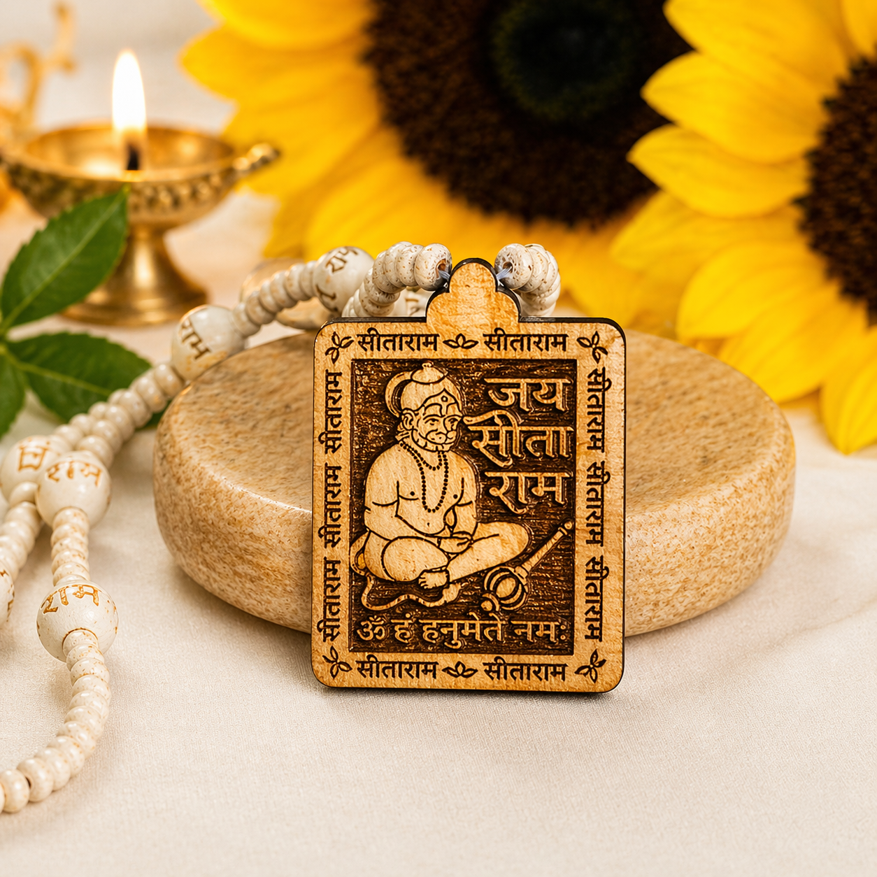 Agniveda Hanuman Tulsi Shakti Mala(BUY 1 GET 1 FREE)