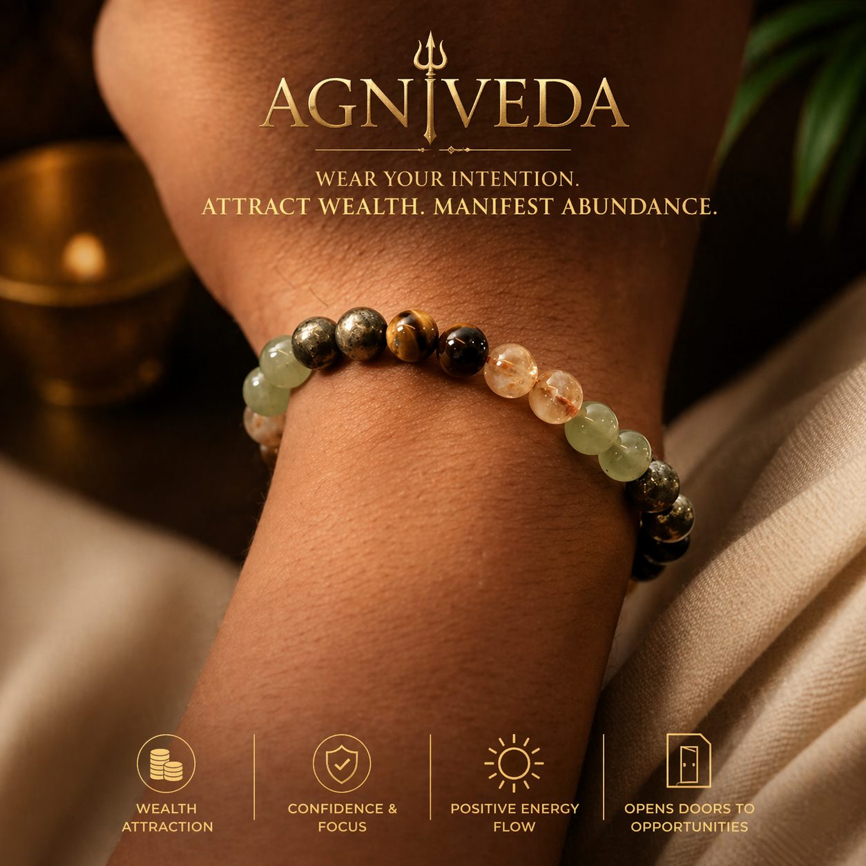 Agniveda™ Money Magnet Fusion Band