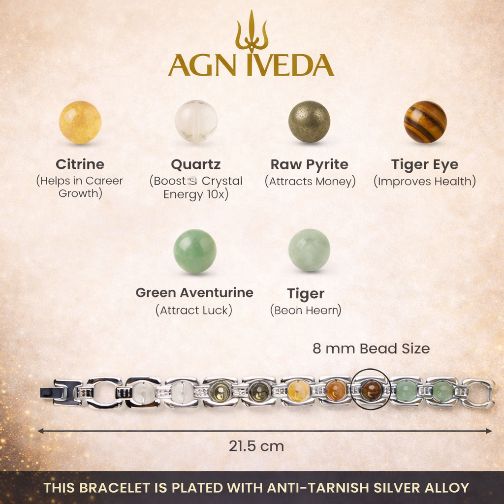 AGNIVEDA METAL DHAN YOG BRACELET