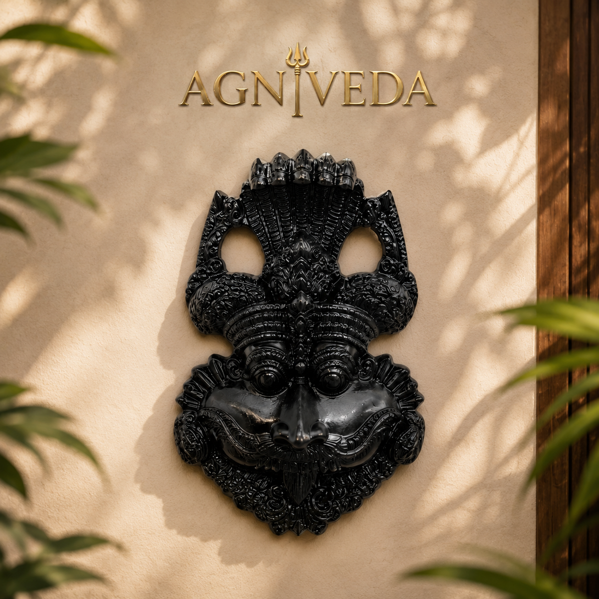 Kirtimukha Black Tourmaline Protection Kavach | Agniveda