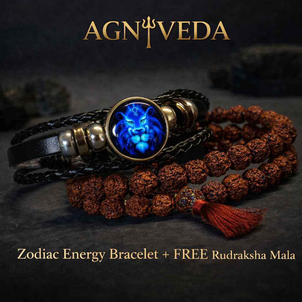 AGNIVEDA ZODIAC ENERGY BRACELET(Free Rudraksha Mala)