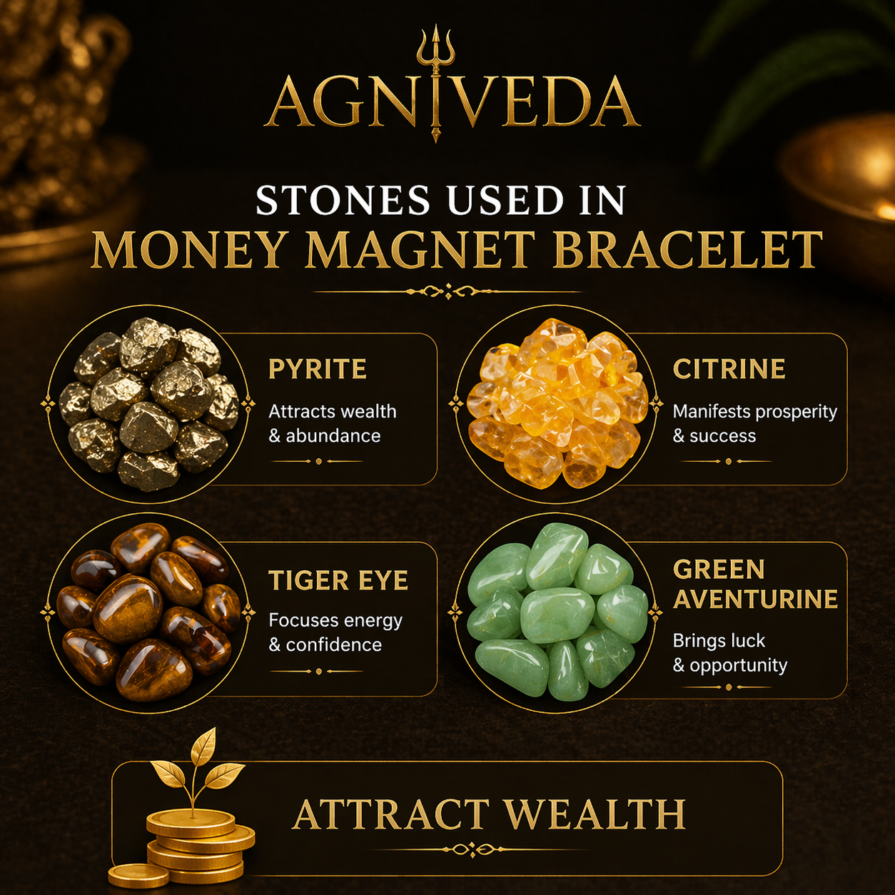 Agniveda™ Money Magnet Fusion Band