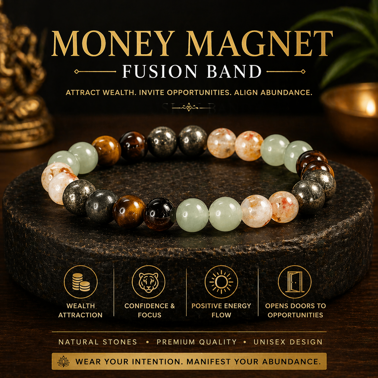 Agniveda™ Money Magnet Fusion Band