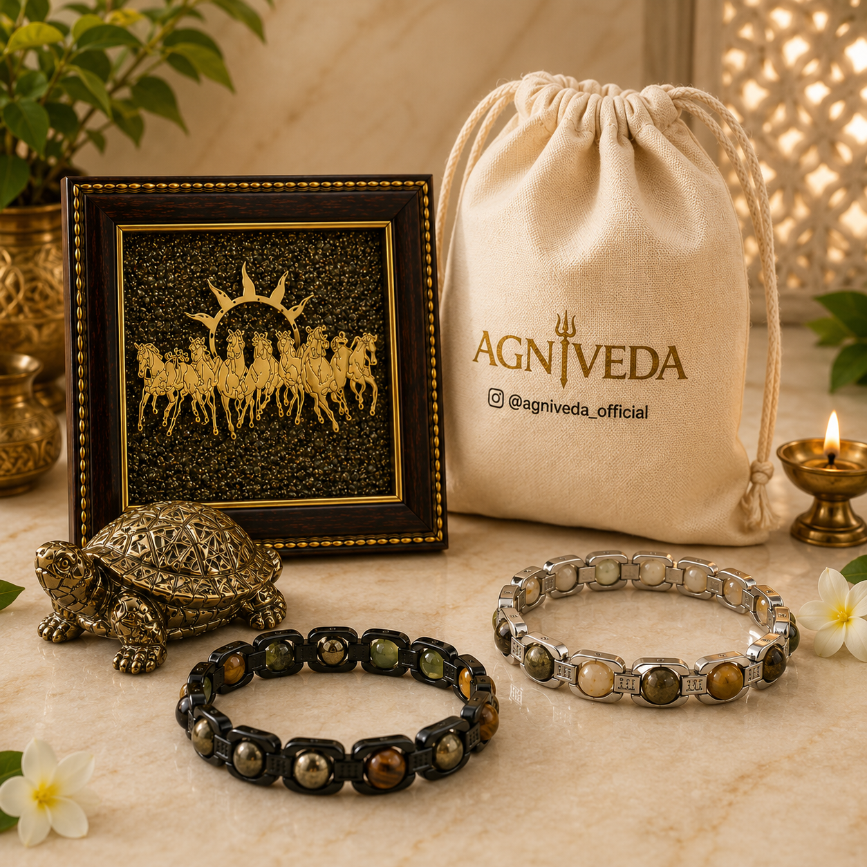 Agniveda™ Ultimate Prosperity & Success Kit (4-in-1 Wealth Collection)